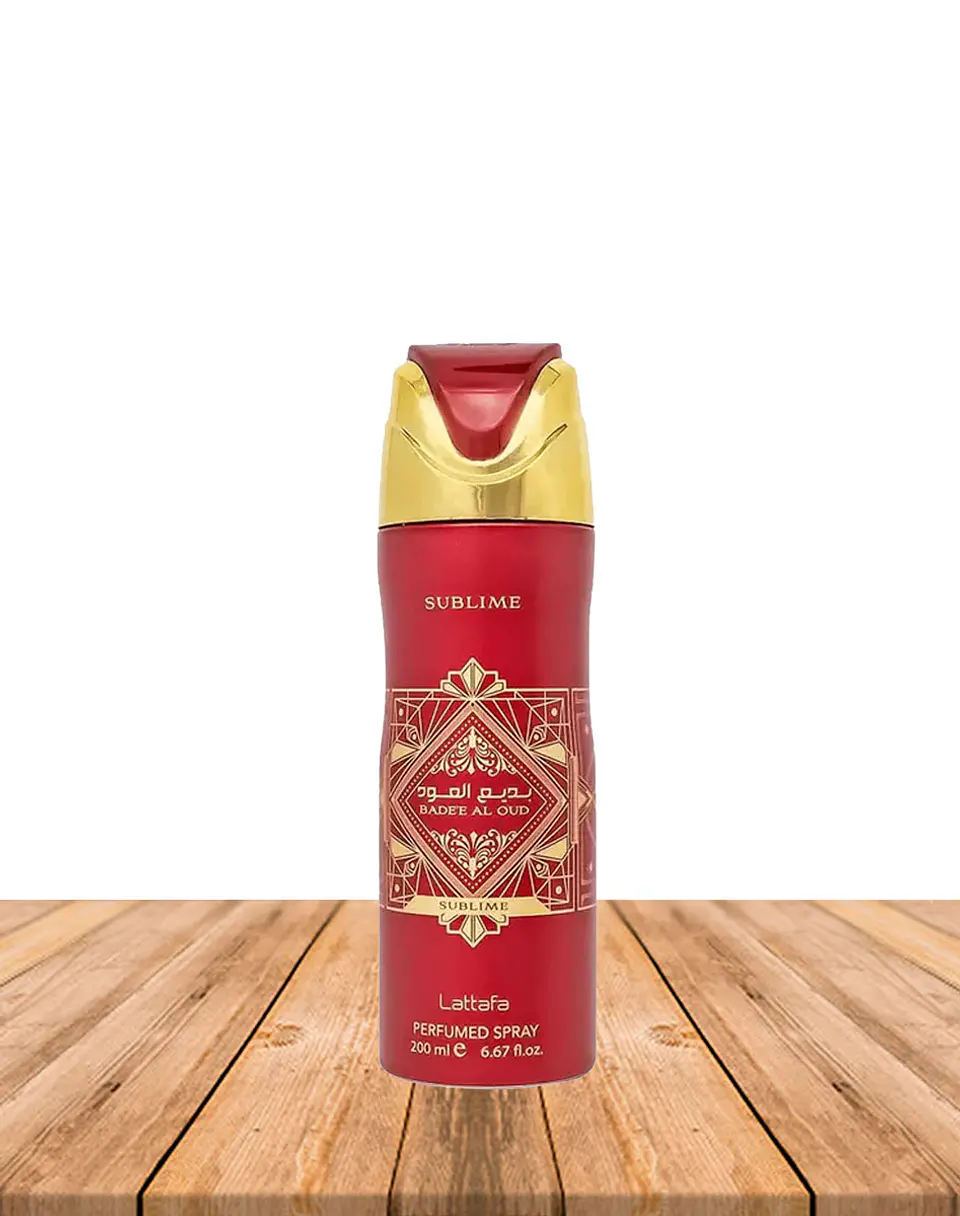 Desodorante Lataffa Badge Al Oud Sublime 200 ml 1