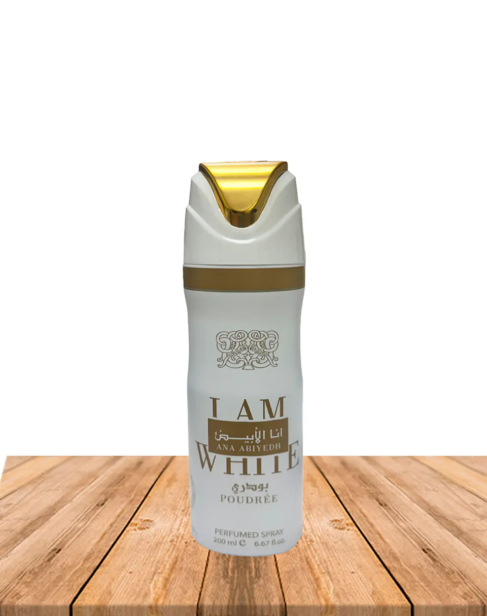 Desodorante Lataffa I Am White Poudrée 200 ml 1