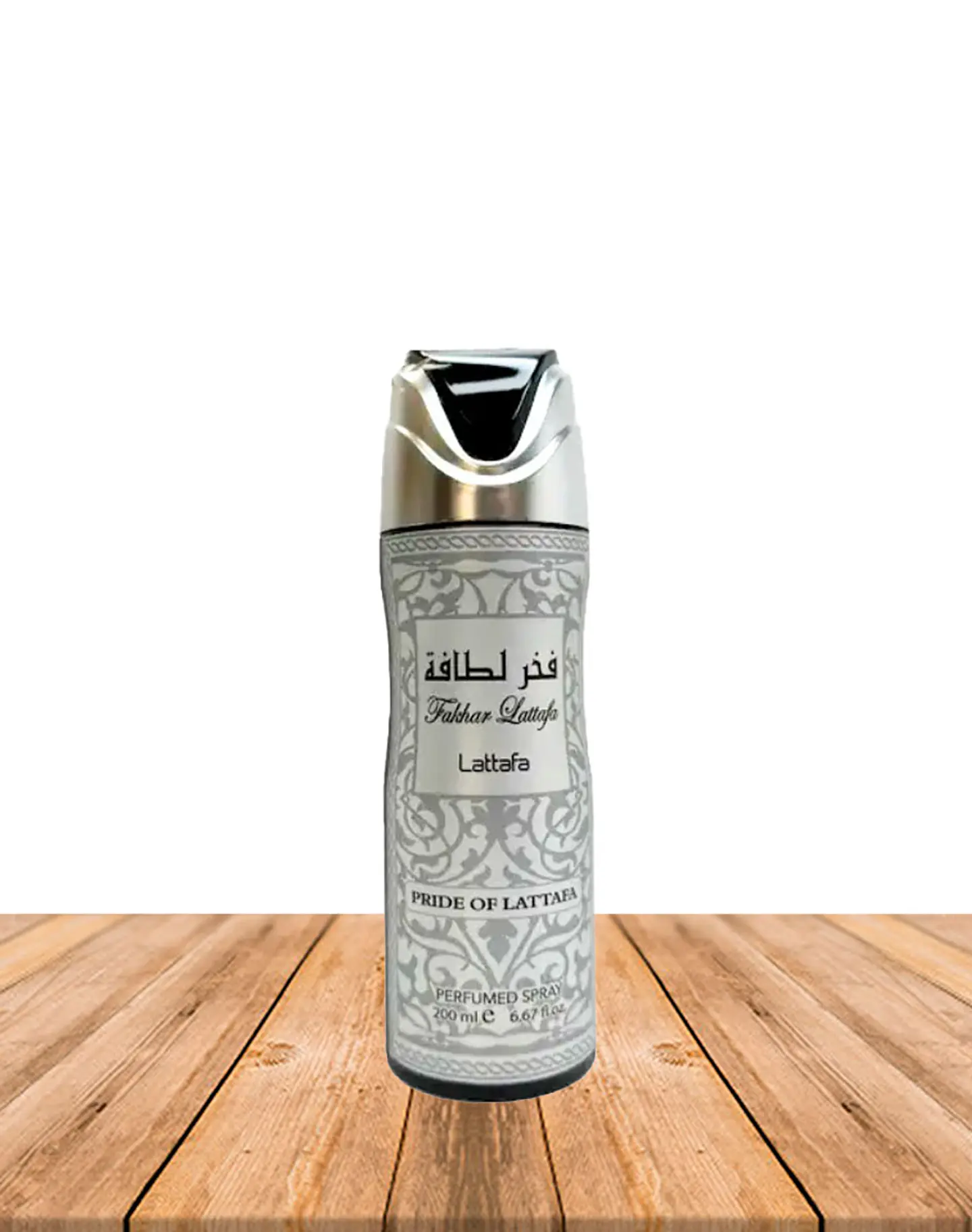Desodorante Lataffa Fakhar Silver  200 ml 1