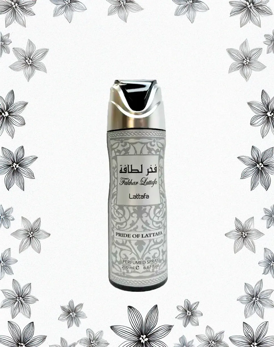Desodorante Lataffa Fakhar Silver  200 ml 2