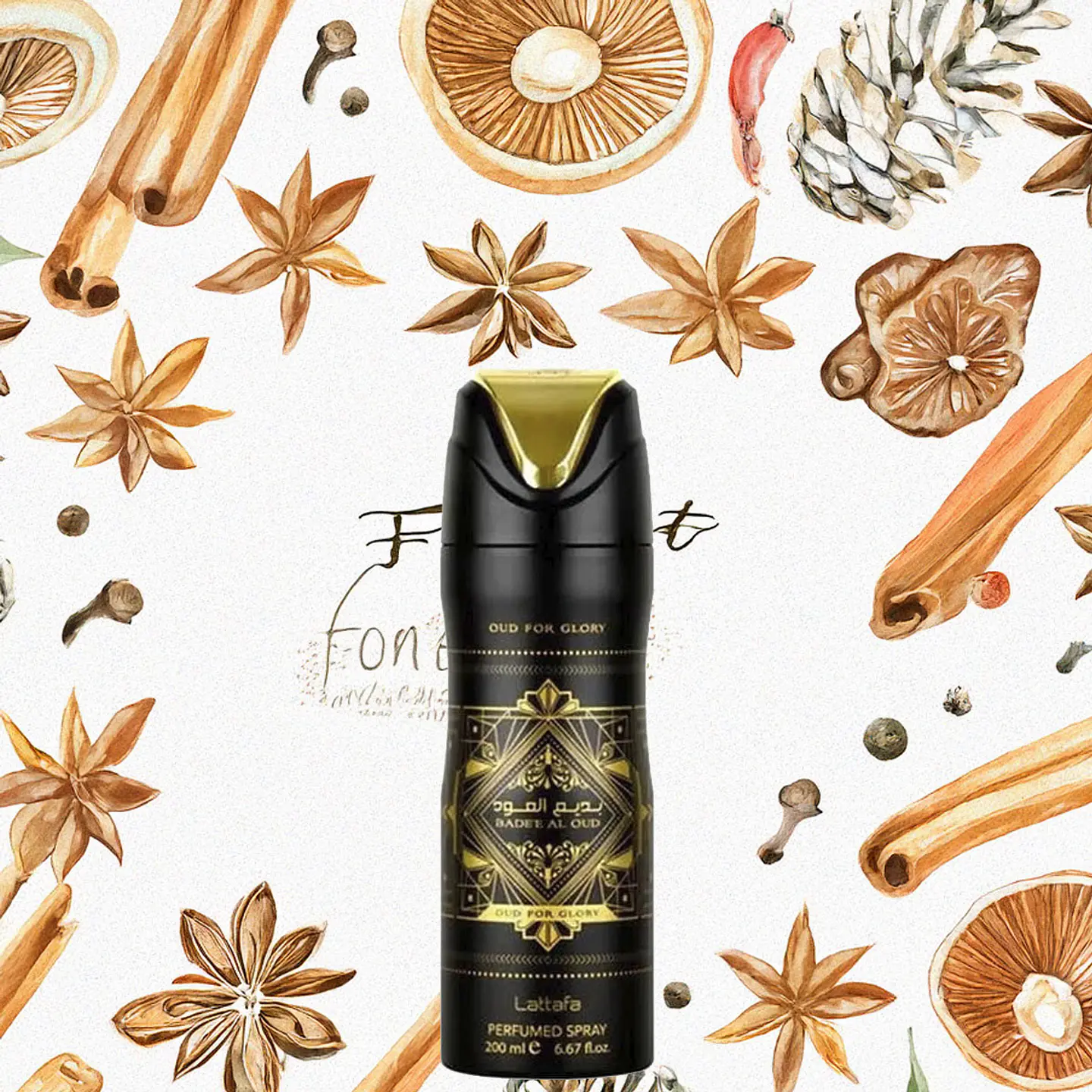 Desodorante Lataffa Badee Al oud  200 ml 2