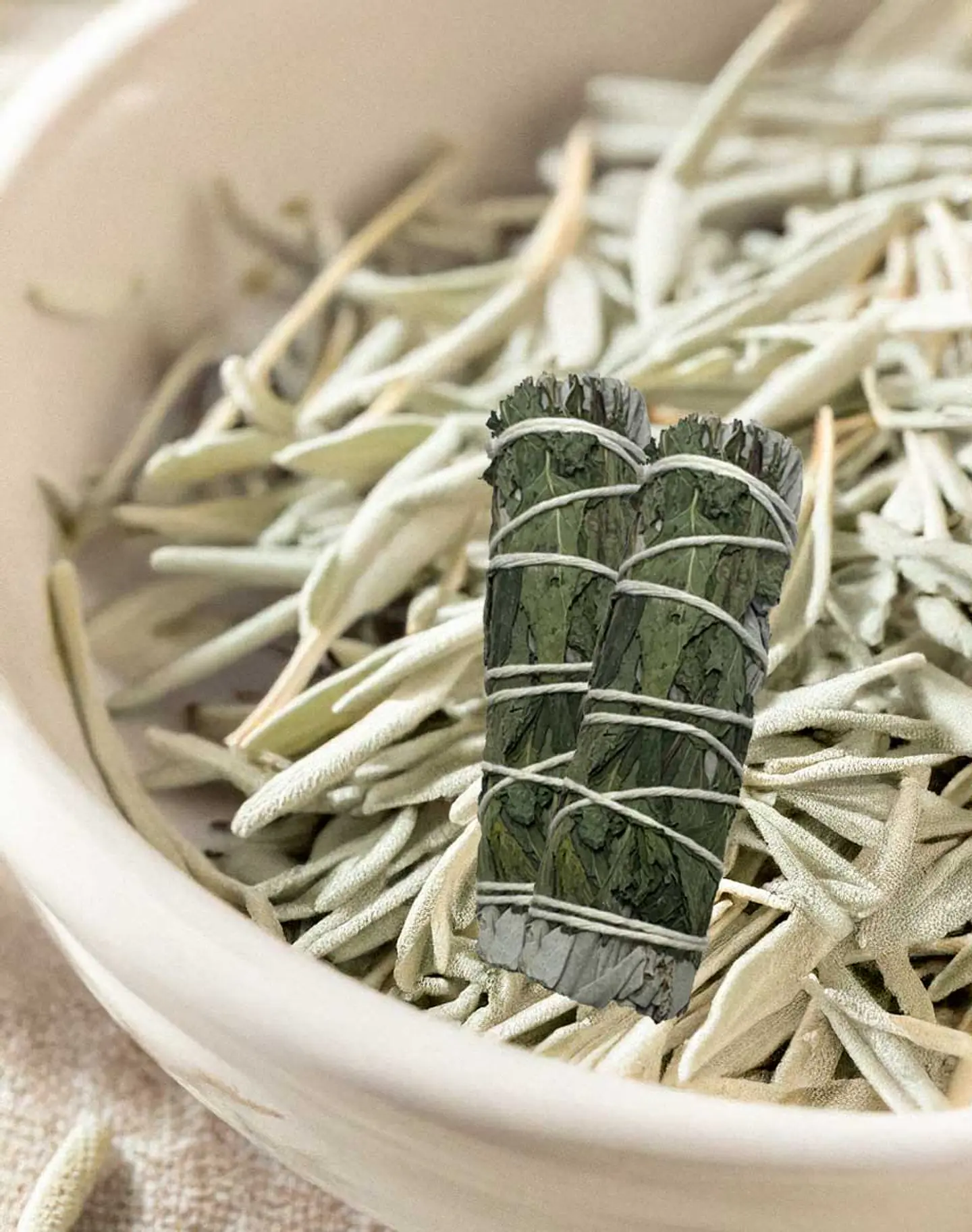 Salvia Blanca Natural con Menta Unidad. 3