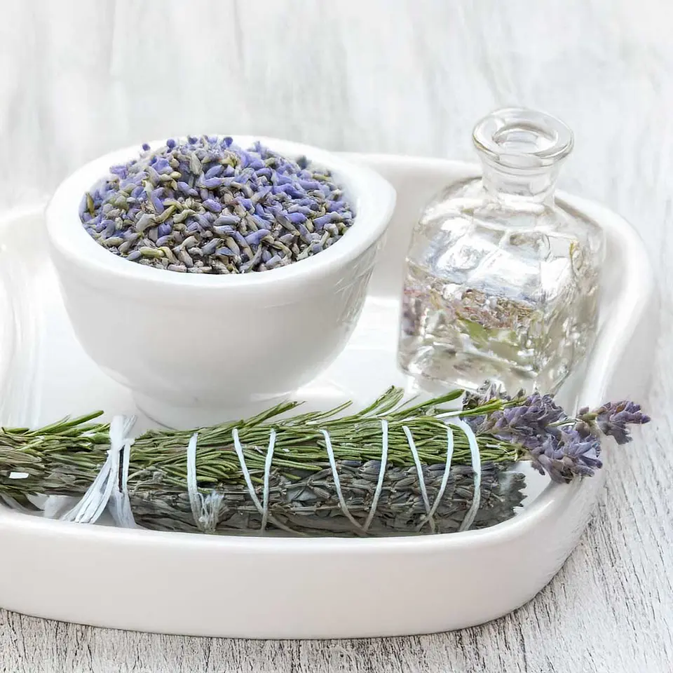 Sahumerio de Salvia Blanca con Lavanda y Romero Unidad 3