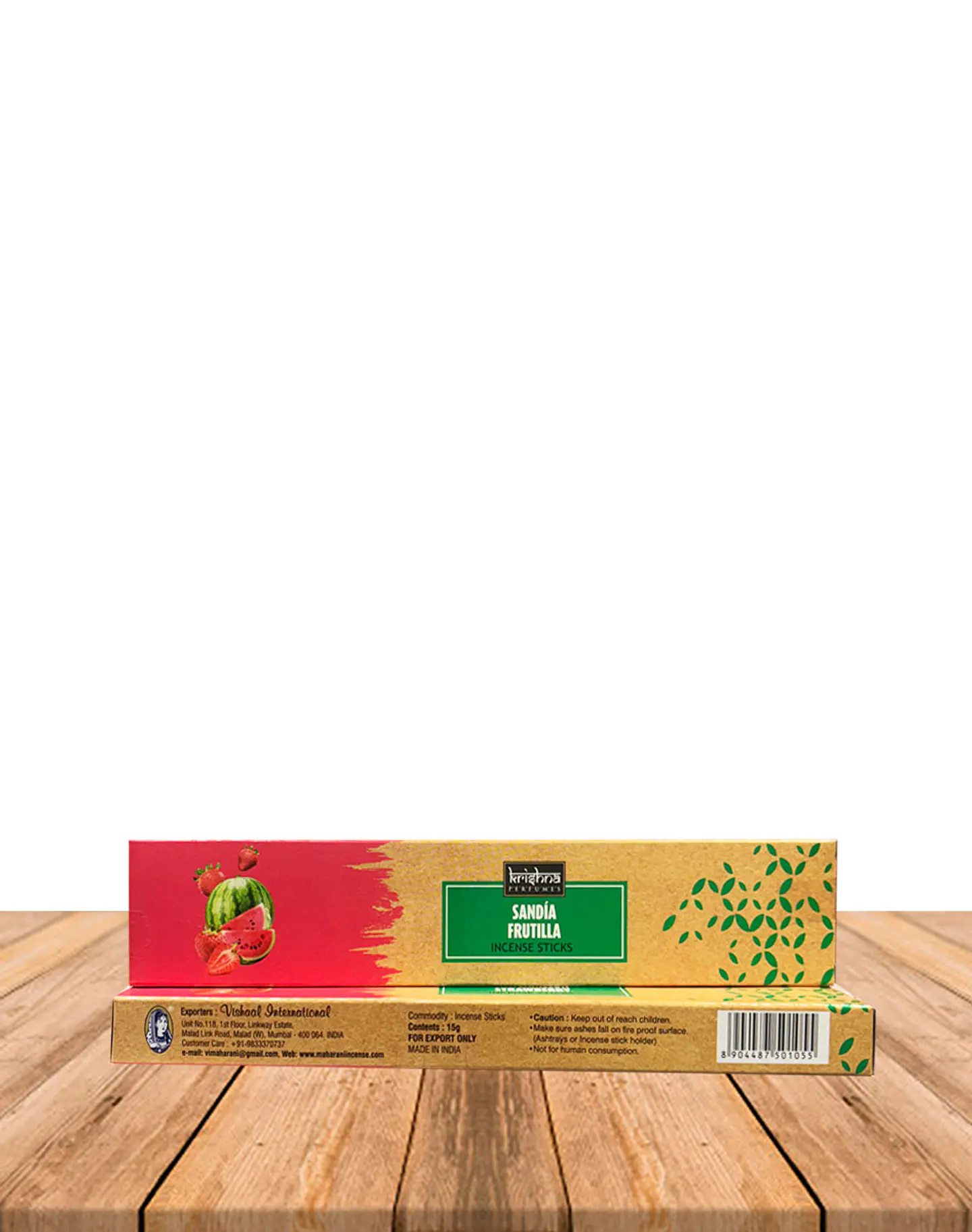 Incienso Krishna Frutilla Sandía 15 grs 2