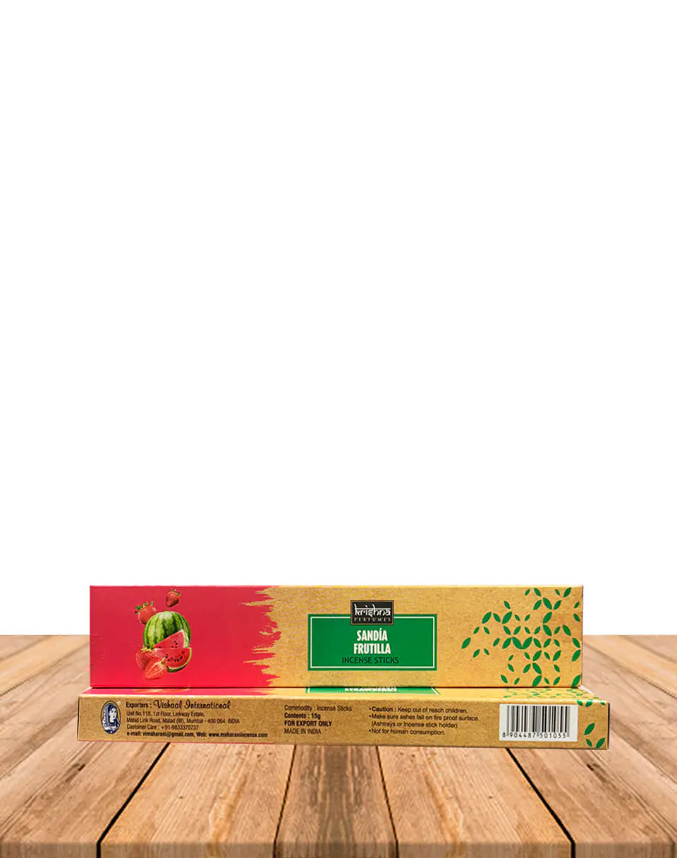 Incienso Krishna Frutilla Sandía 15 grs 2