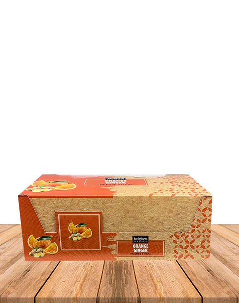 Incienso Krishna Naranja Jengibre 15 grs- 