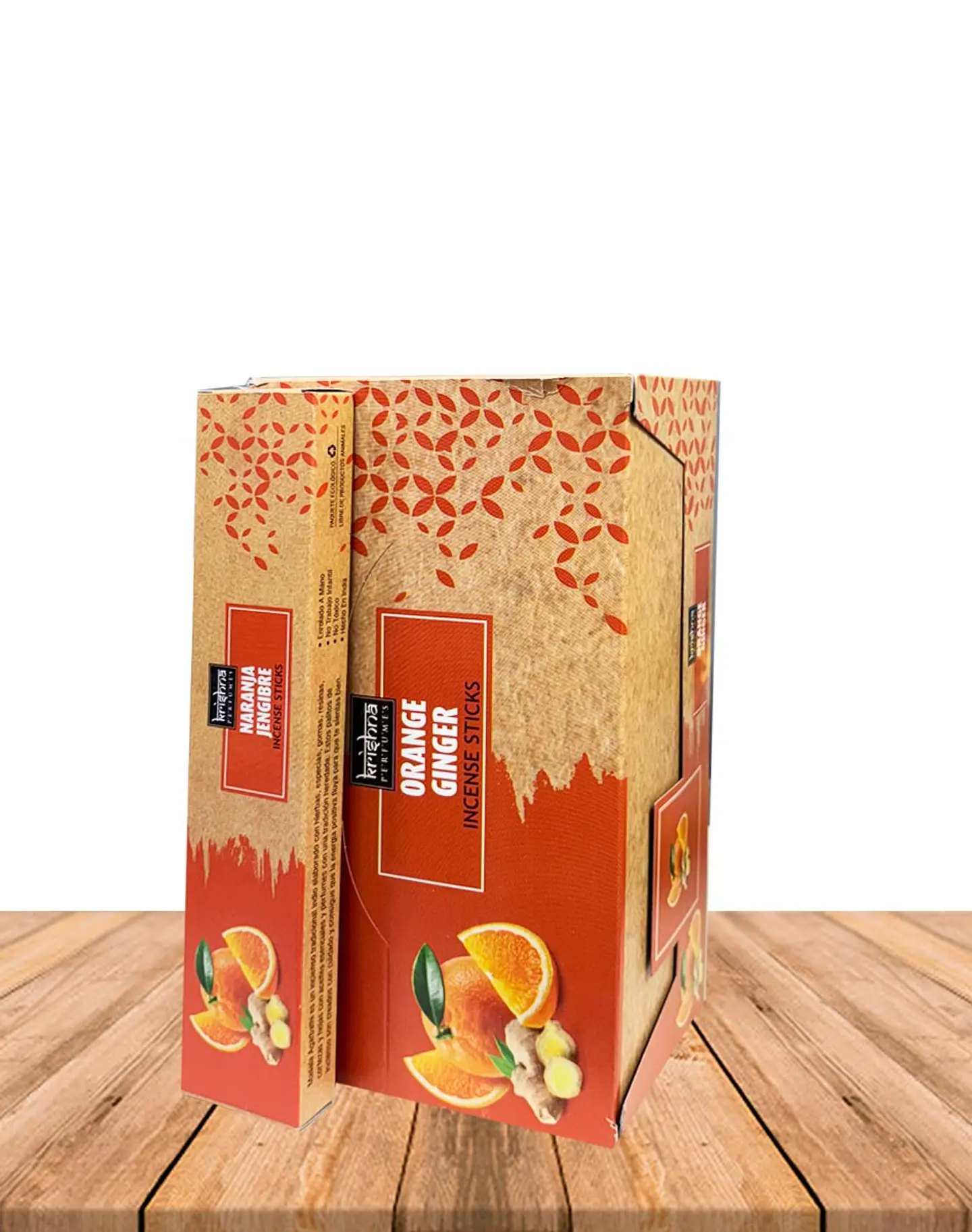 Incienso Krishna Naranja Jengibre 15 grs-  3