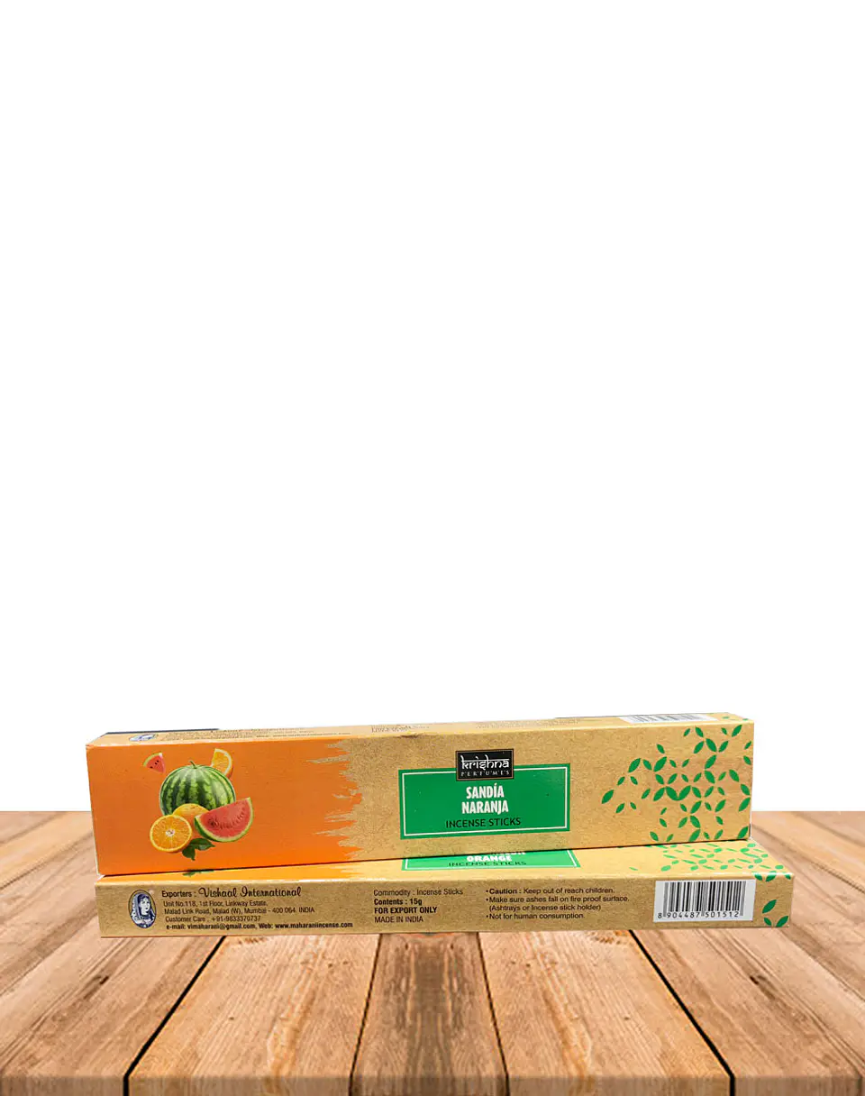 Incienso Krishna Sandía Naranja 15 grs-  2