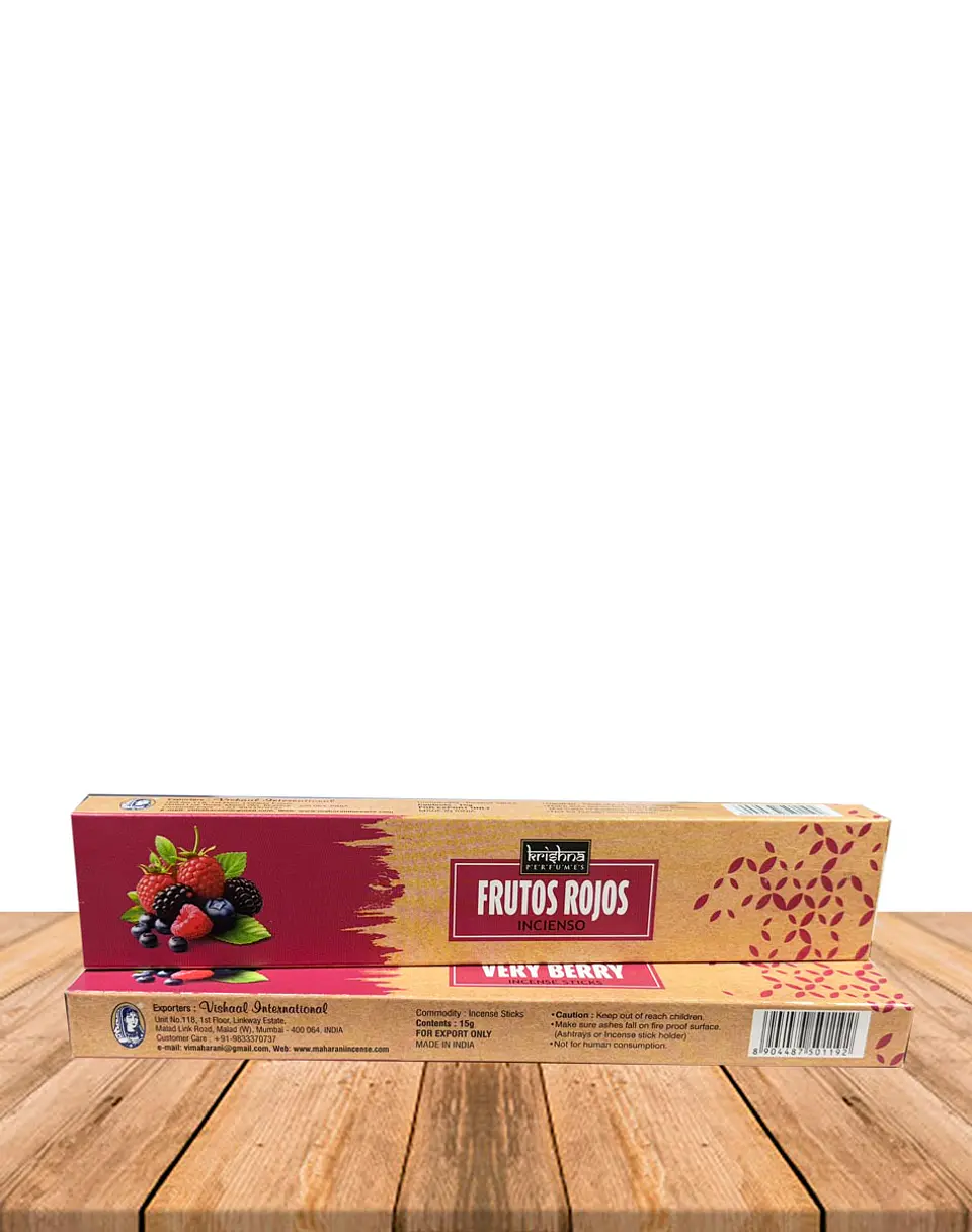 Incienso Krishna Very Berry 15 grs 2
