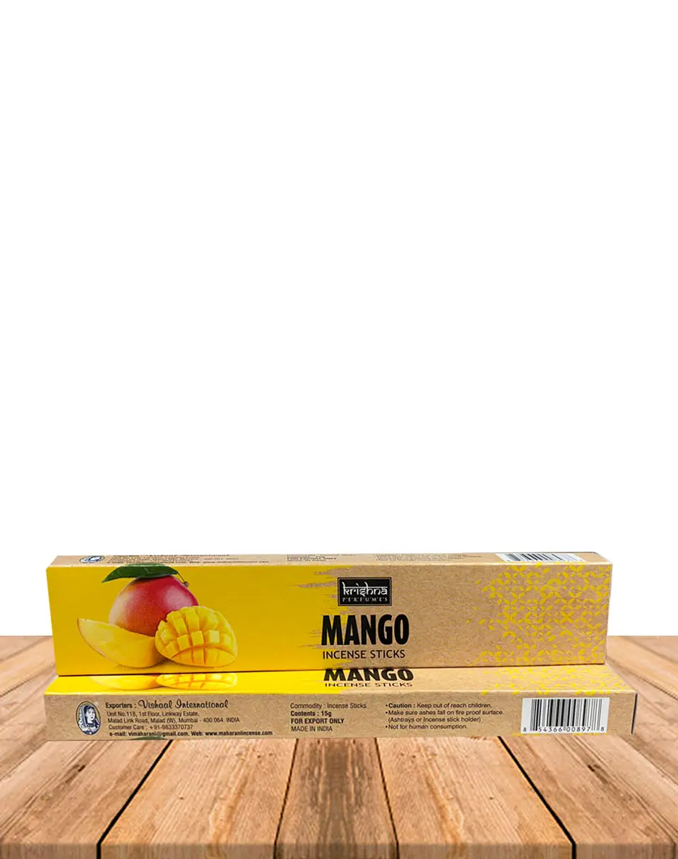 Incienso Krishna Mango 15 grs 3