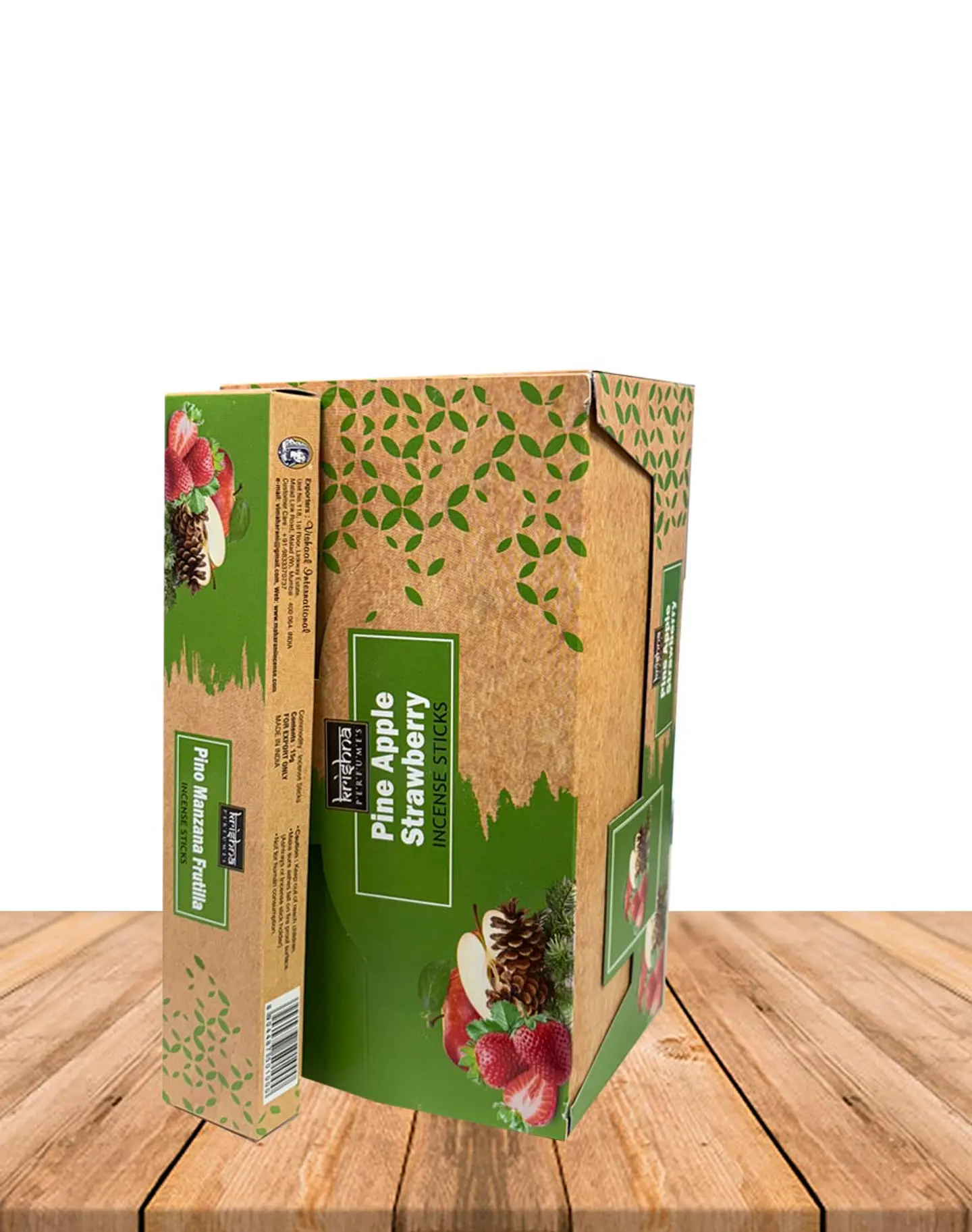 Incienso Krishna Pino Manzana Frutilla15 grs 3