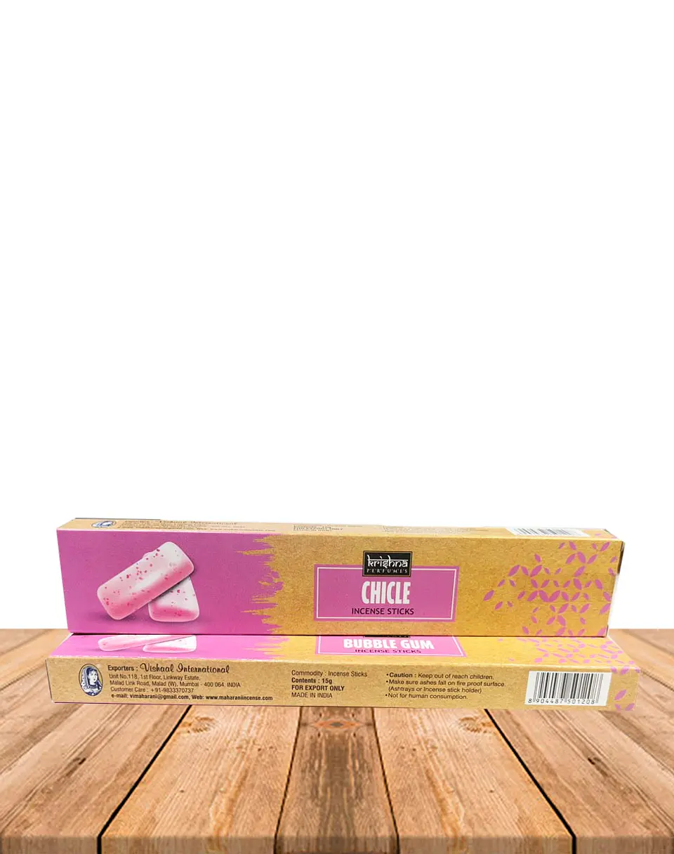 Incienso Krishna Chicle 15 grs 2