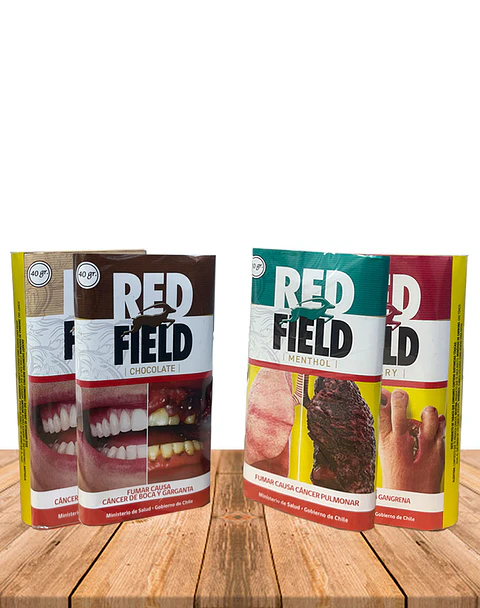 Tabaco Red Field Sabores 40 gramos