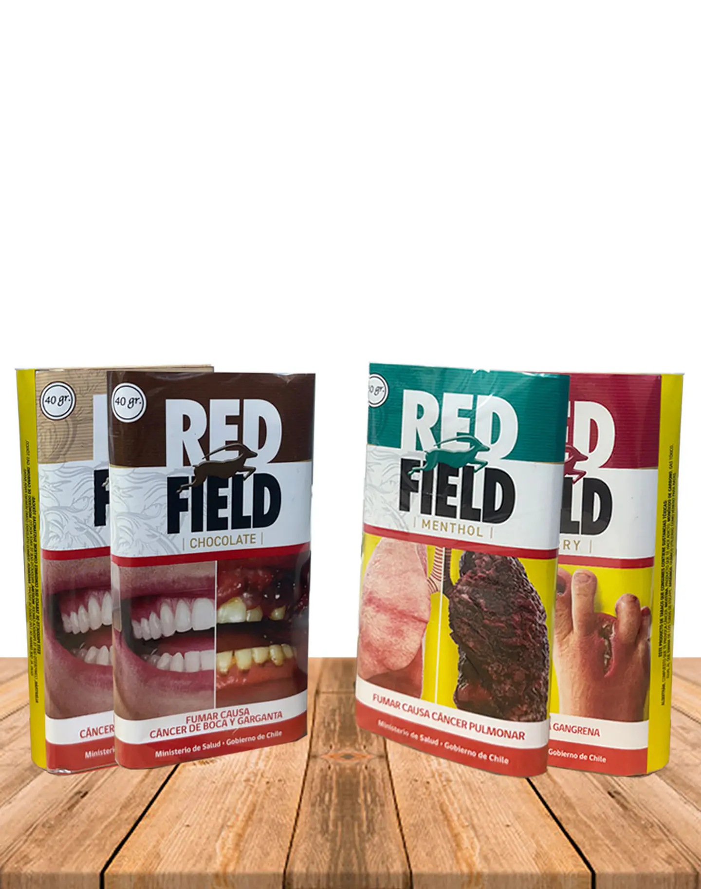 Tabaco Red Field Sabores 40 gramos 1