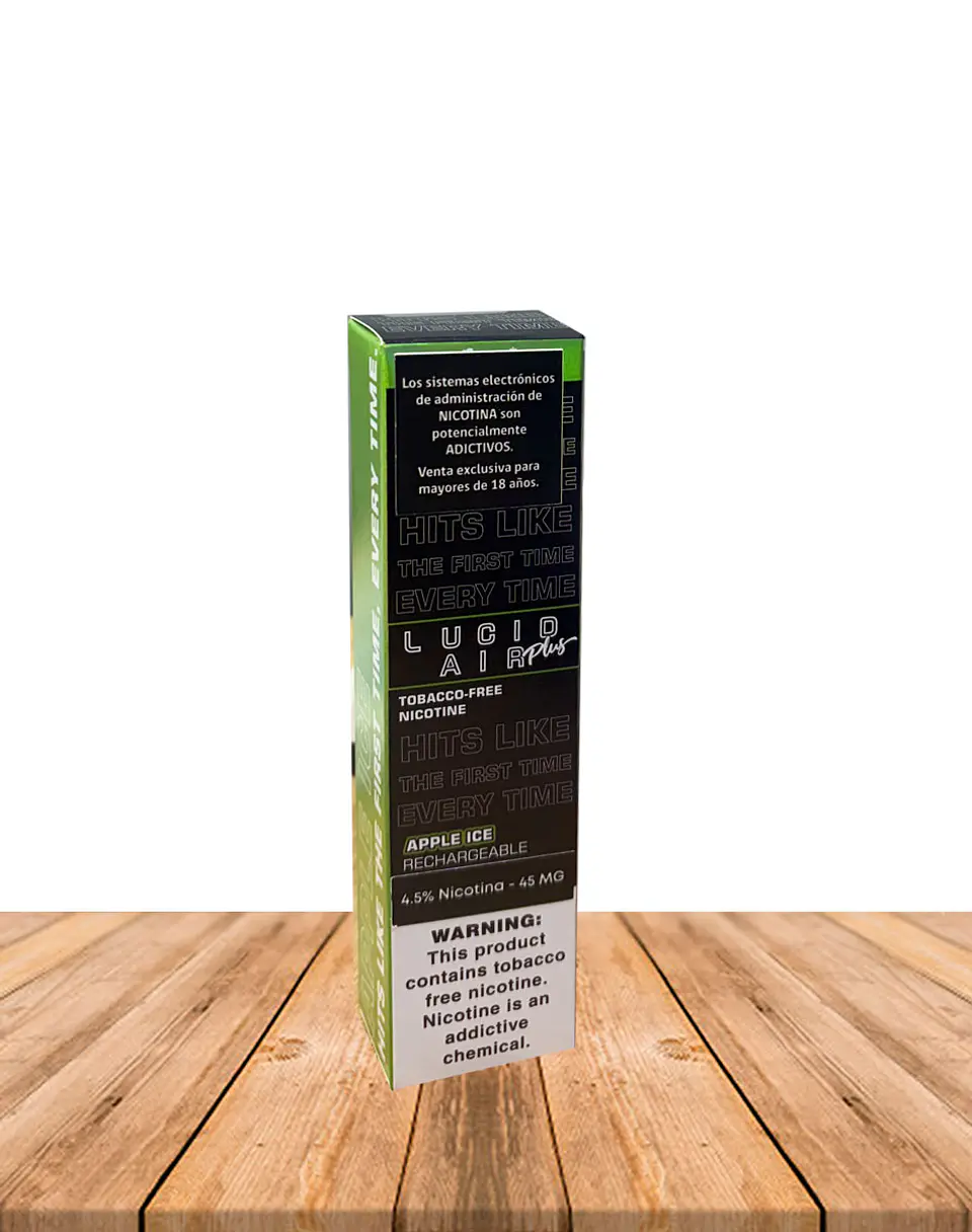 Vaporizador Lucid Air plus  Apple Ice 2