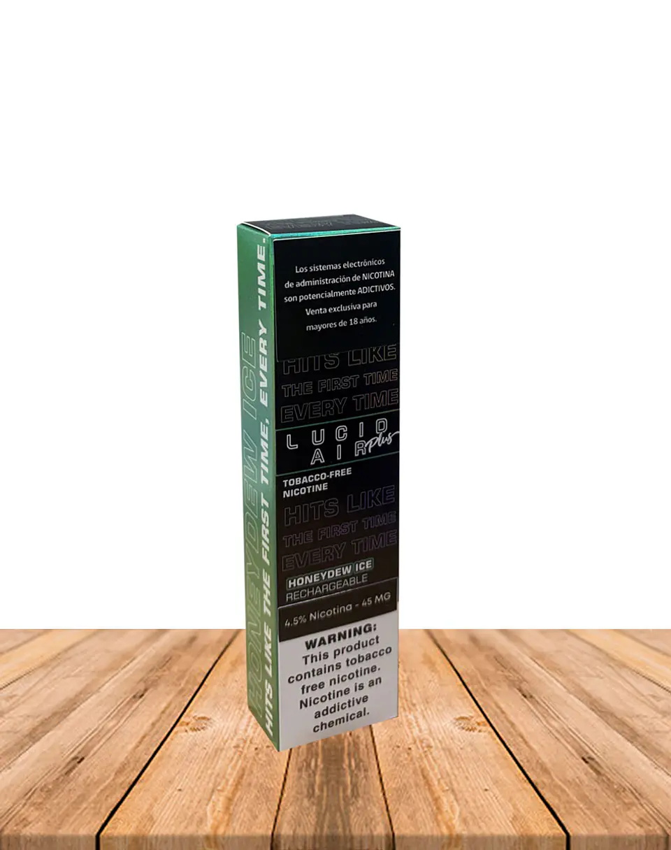 Vaporizador Lucid Air plus  Honey dew Ice 2
