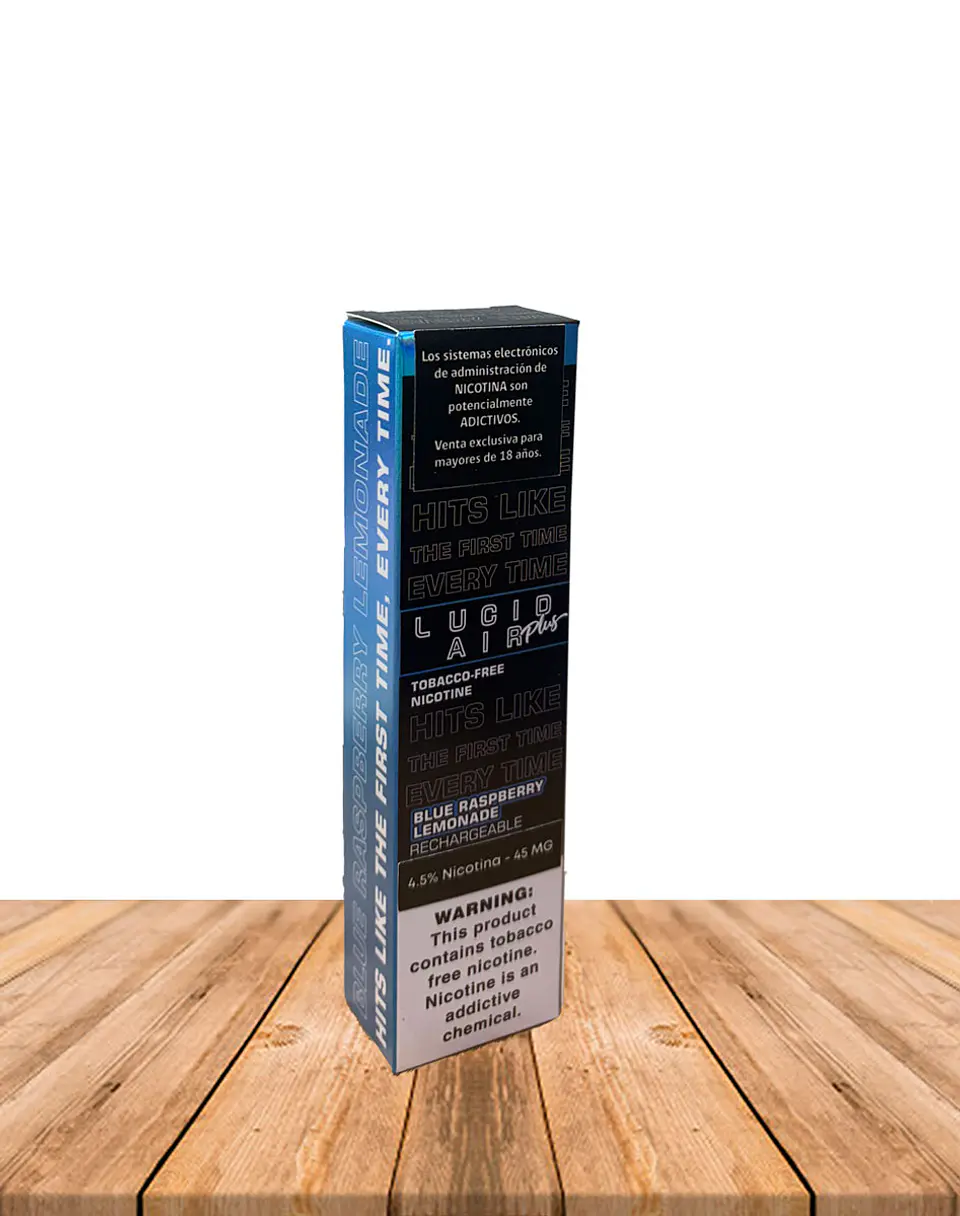 Vaporizador Lucid Air plus  Blue Raspberry lemonade 2