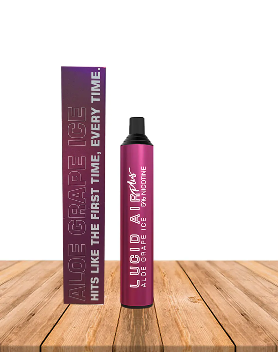 Vaporizador Lucid Air plus Aloe Grape Ice 1