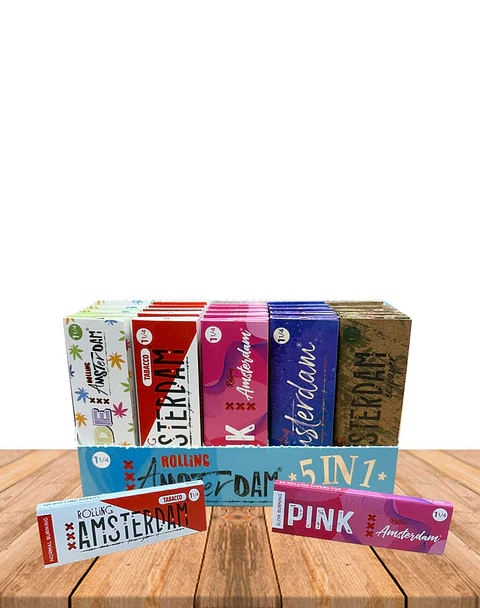 Papel Rolling Amsterdam 5 en 1 / SIN TIPS