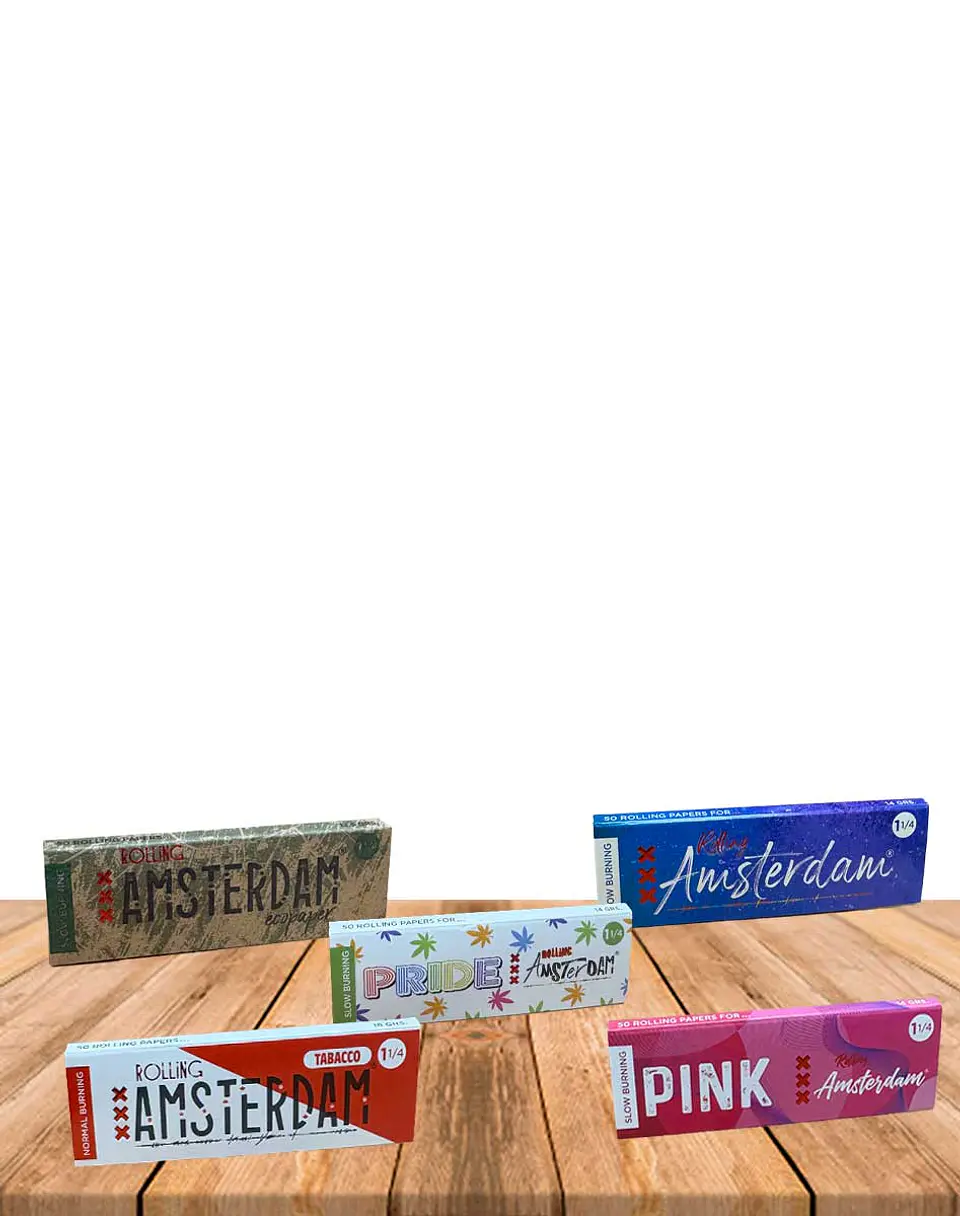 Papel Rolling Amsterdam 5 en 1 / SIN TIPS 2