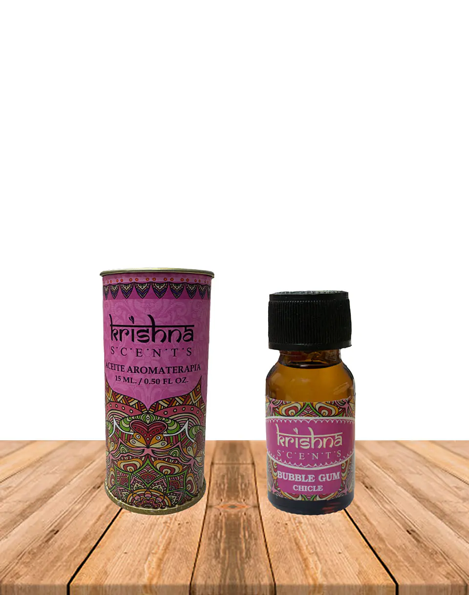 Aceite aromático Chicle Krishna 15 ml 1