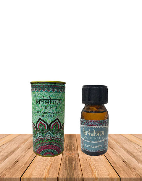 Aceite aromático Eucalipto Krishna 15 ml