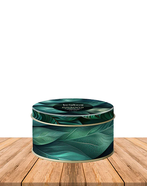 Vela triple mecha aroma Eucaliptos