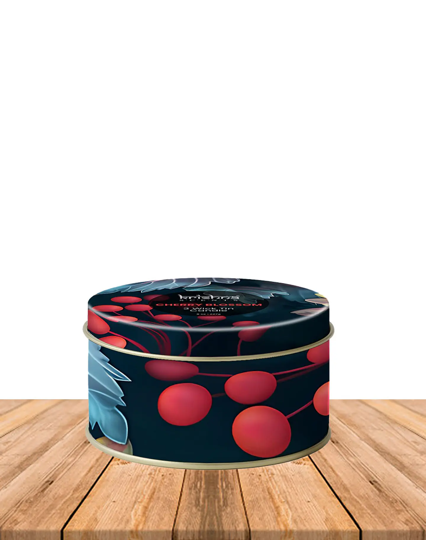 Vela triple mecha aroma Cherry Blossom 1