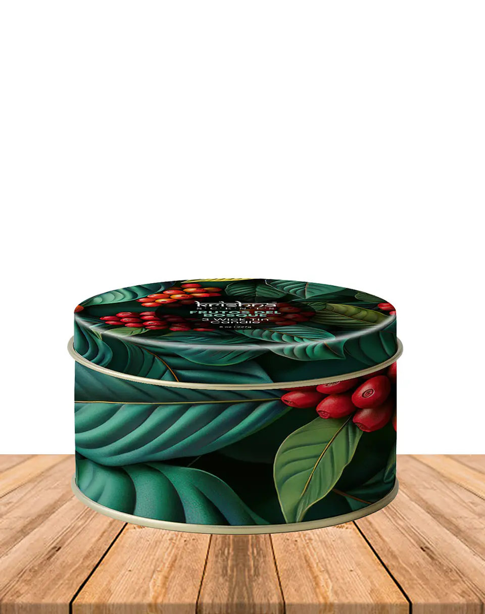 Vela triple mecha aroma Frutos Del Bosque 1