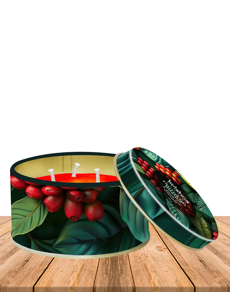 Vela triple mecha aroma Frutos Del Bosque 2