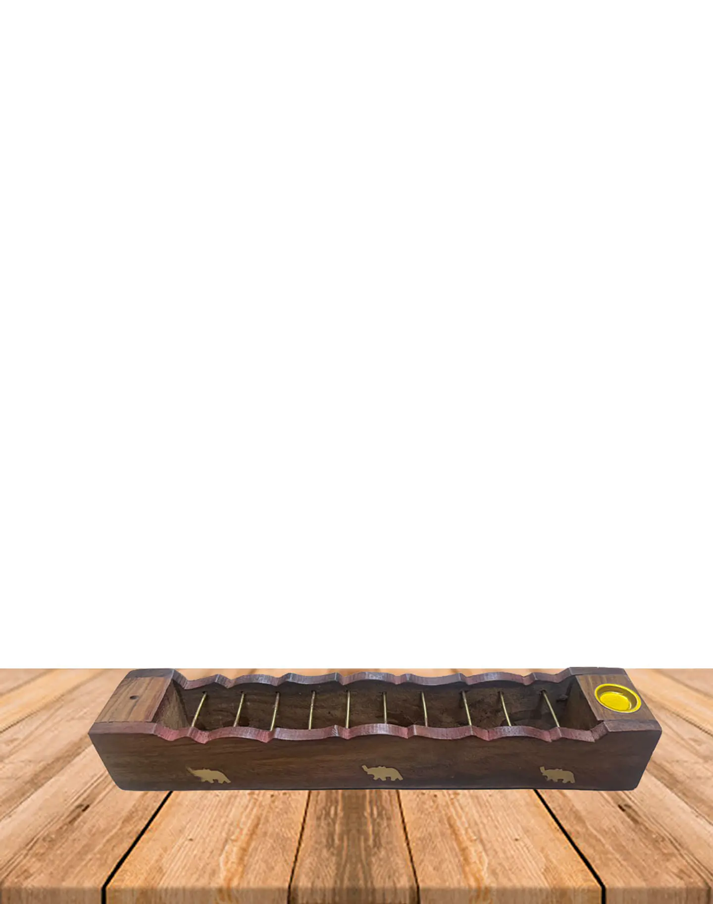 Porta Incienso madera  Diseño  2