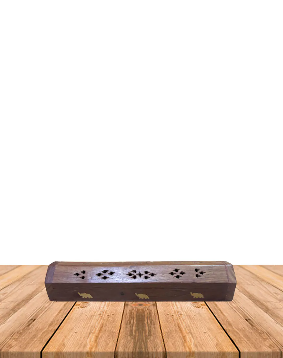 Porta Incienso madera Baúl Pequeño 1