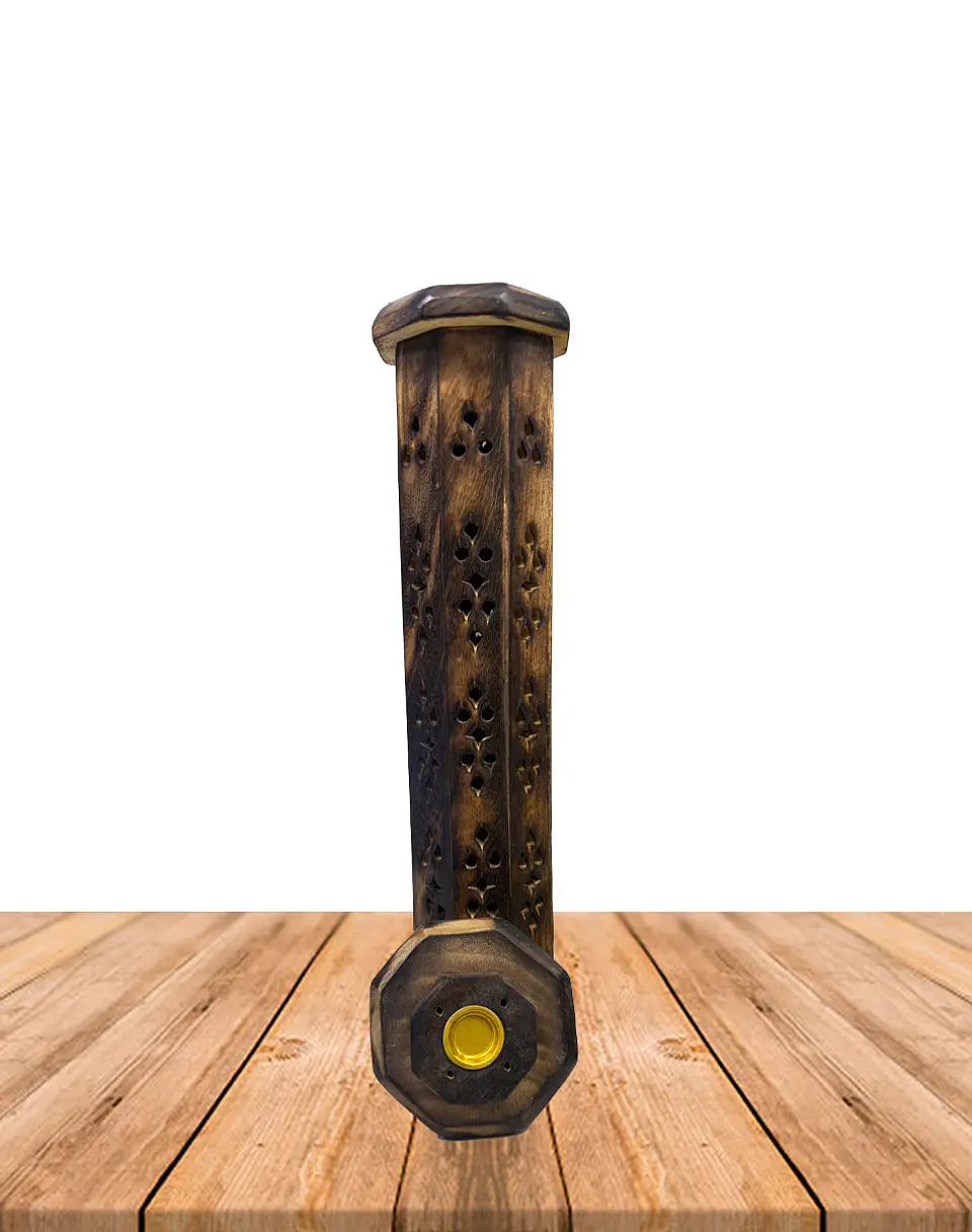 Porta Incienso Torre Madera B630 3