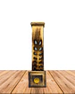 Porta Incienso Torre  Larga Madera B632 - Miniatura 2