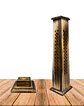 Porta Incienso Torre  Larga Madera B633 - Miniatura 2