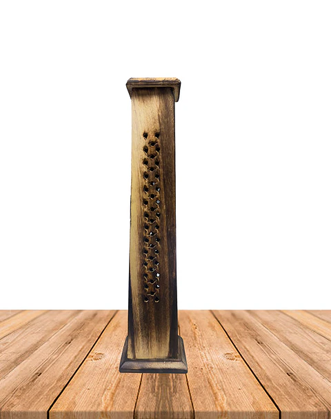 Porta Incienso Torre  Larga Madera B633