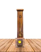 Porta Incienso Torre  Larga Madera B627 - Miniatura 3