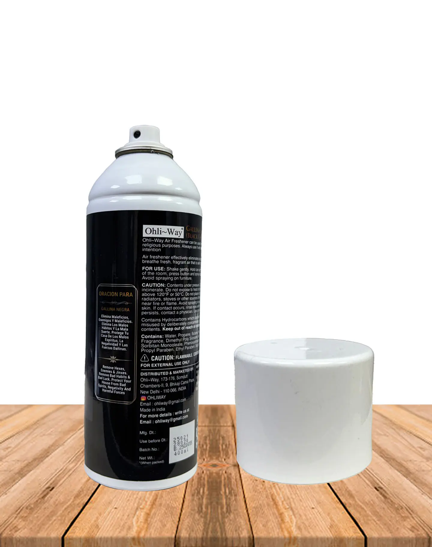 Spray Ambiental Gallina Negra 400 ml 2