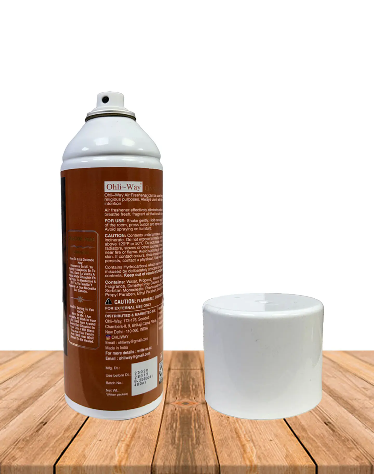 Spray Ambiental Canela 400 ml 2