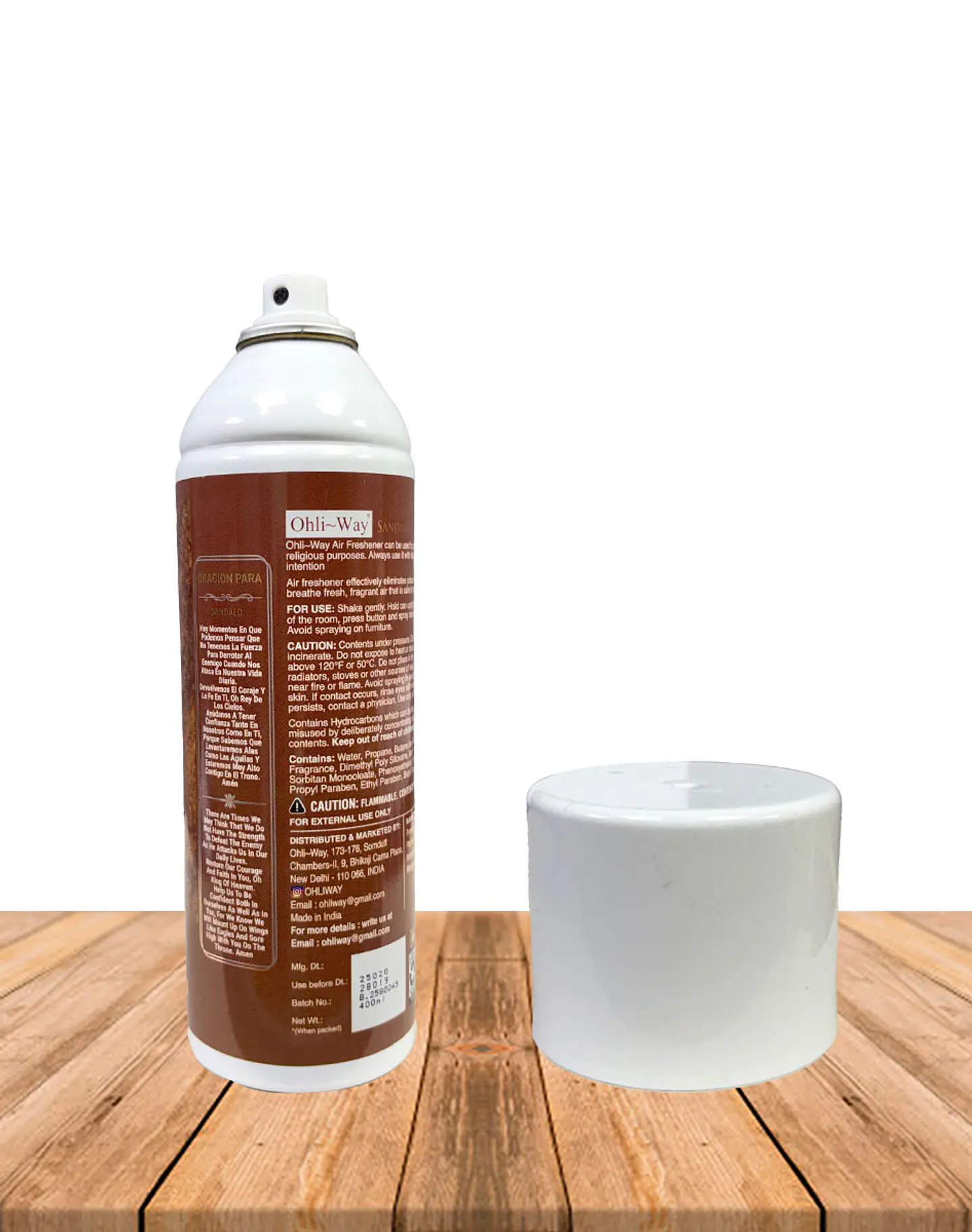 Spray Ambiental Sándalo 400 ml 2