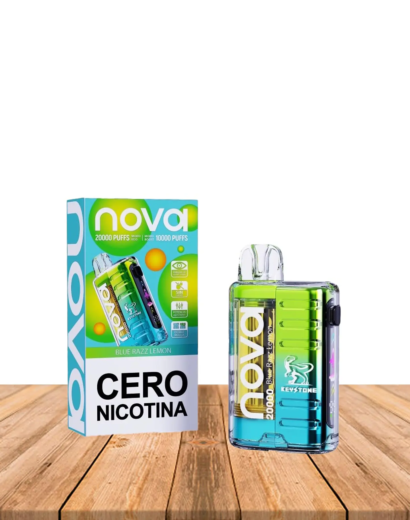 Vaper Desechable 20000 Puff Blue Razz Lemon 1