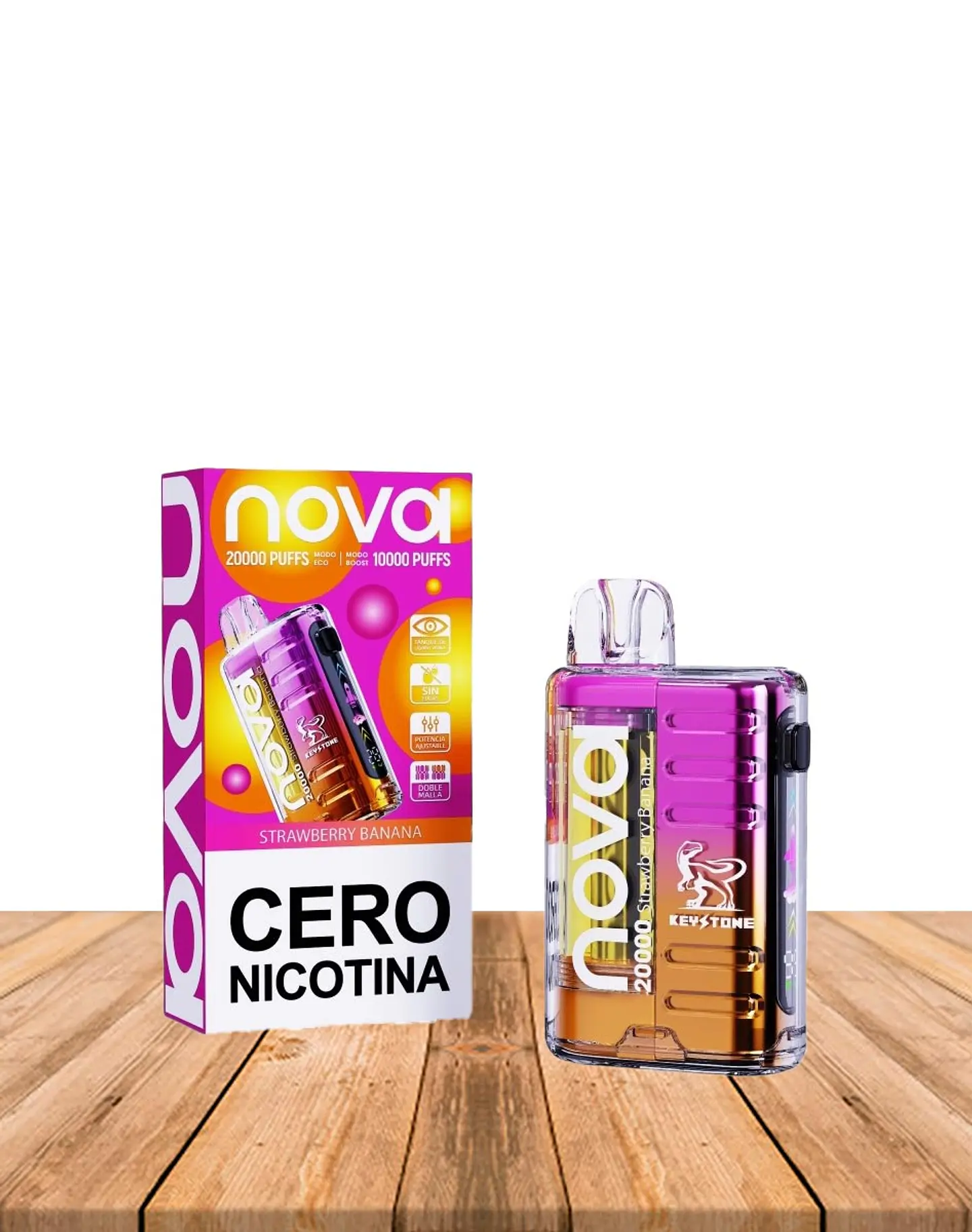 Vaper Desechable 20000 Puff Strawberry Banana 1