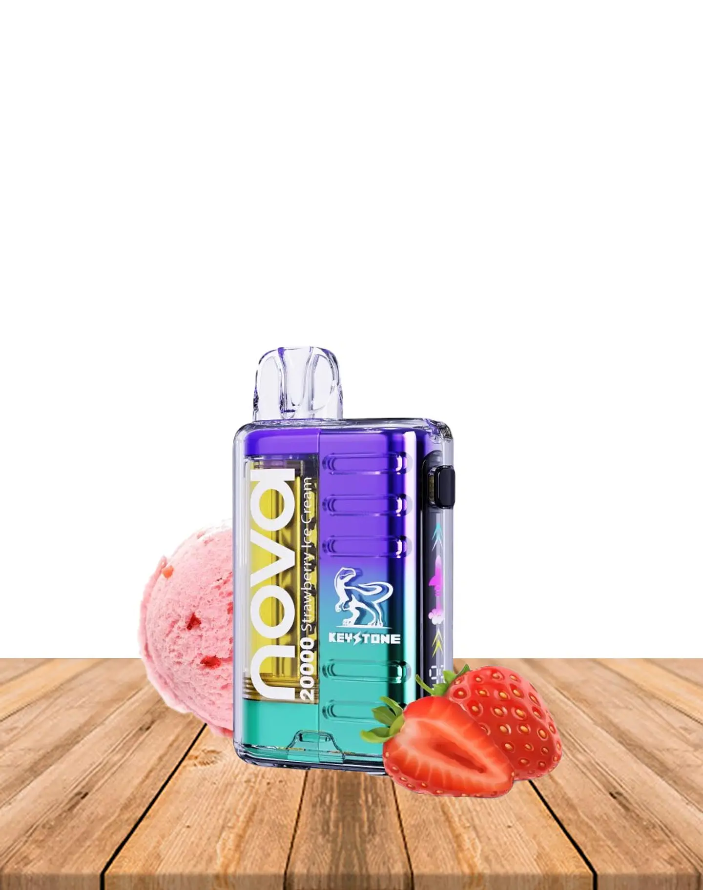 Vaper Desechable 20000 Puff Strawberry Ice cream 2