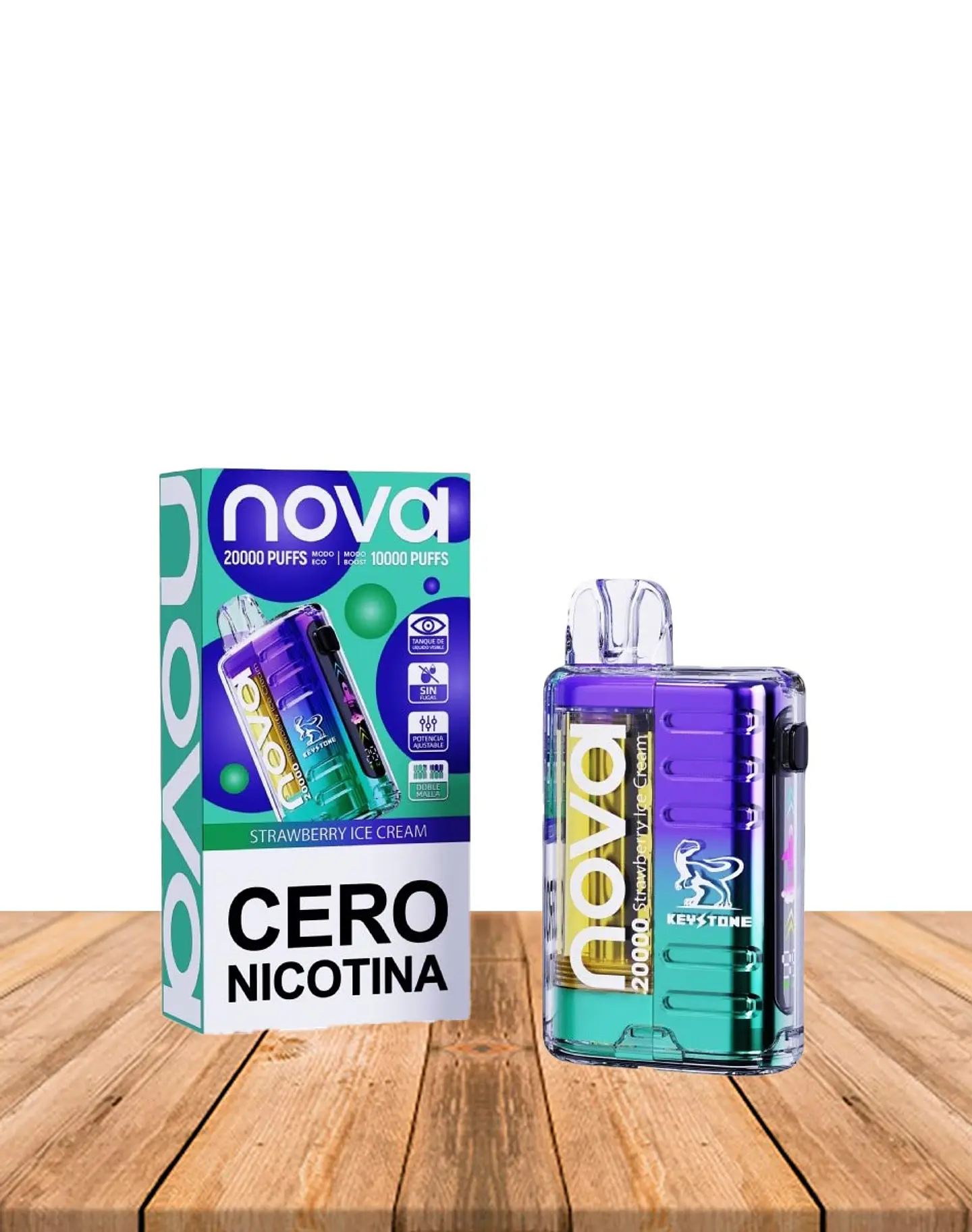Vaper Desechable 20000 Puff Strawberry Ice cream 1
