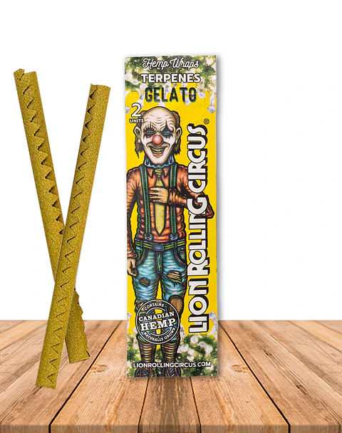 Hemp Wraps con Terpeno Gelato