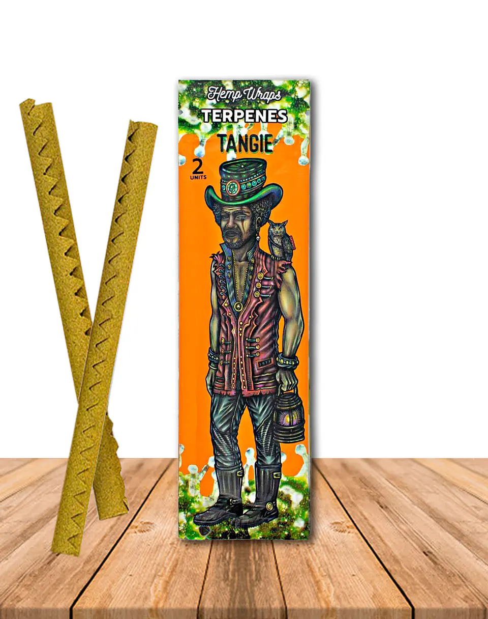 Hemp Wraps con Terpeno Tangie 1