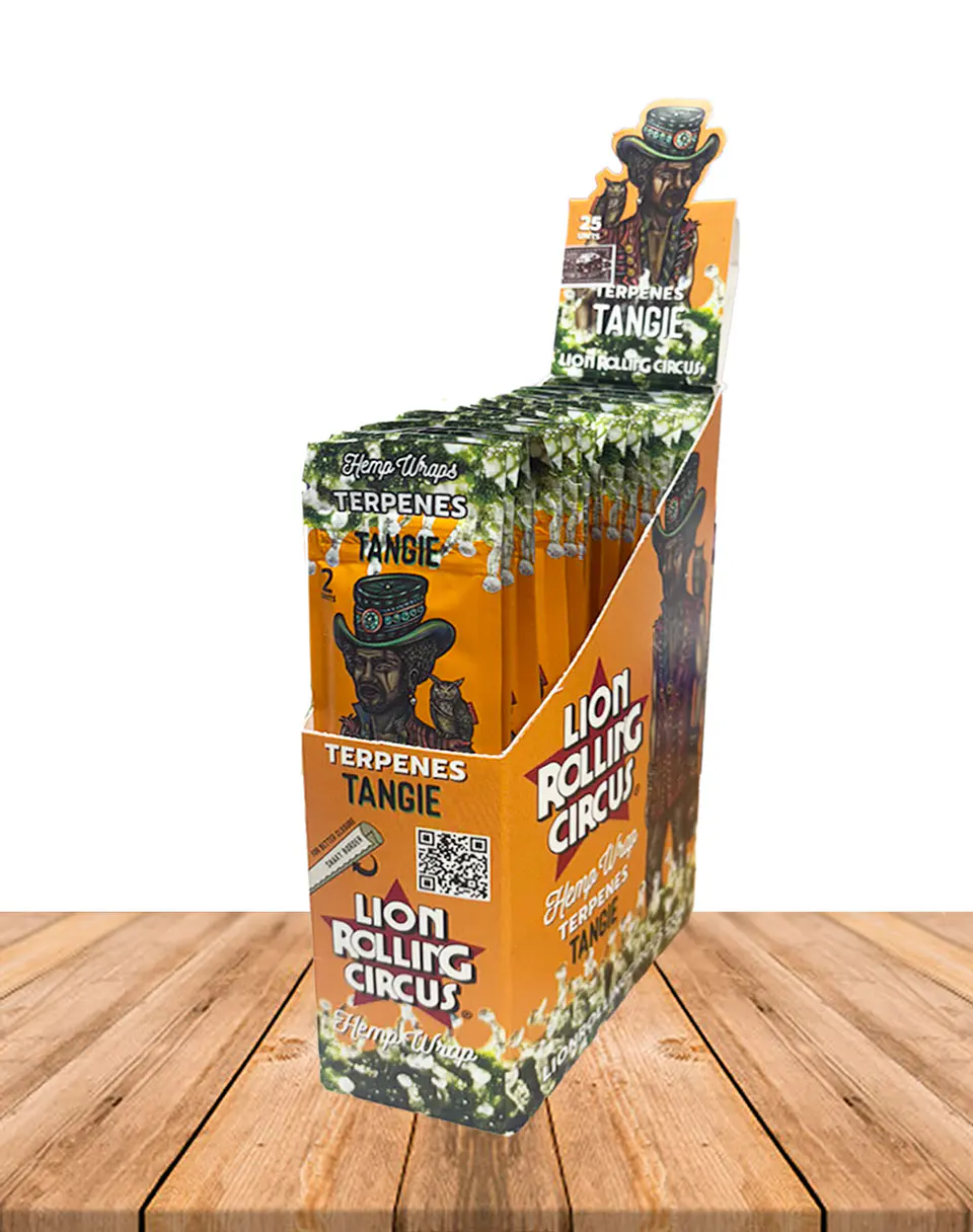 Hemp Wraps con Terpeno Tangie 2