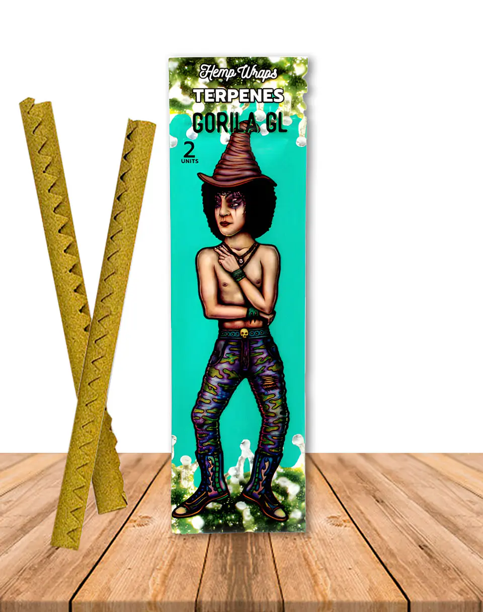 Hemp Wraps con Terpeno Gorila 1