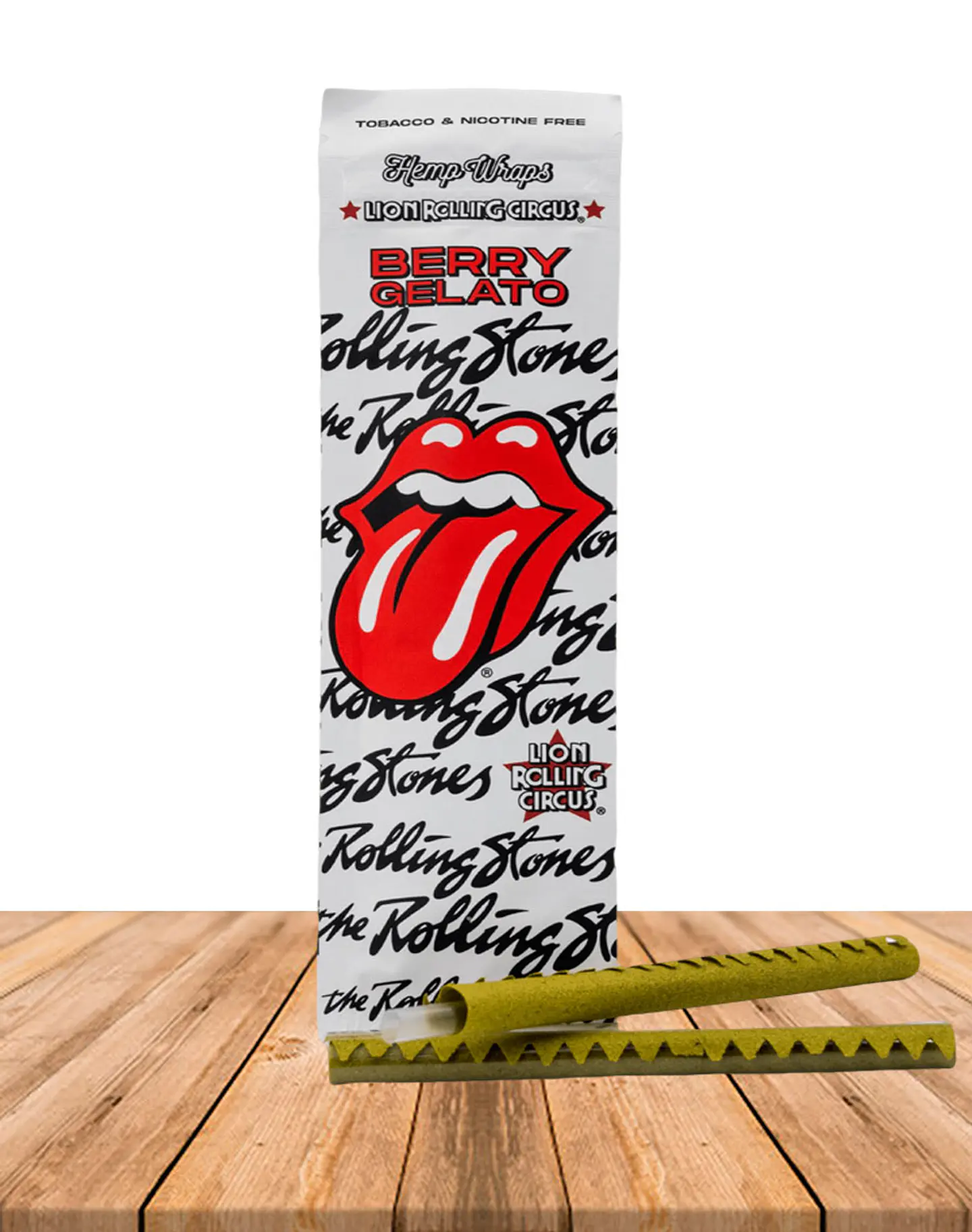 Hemp Wraps Rolling Stones Berry Gelato 1