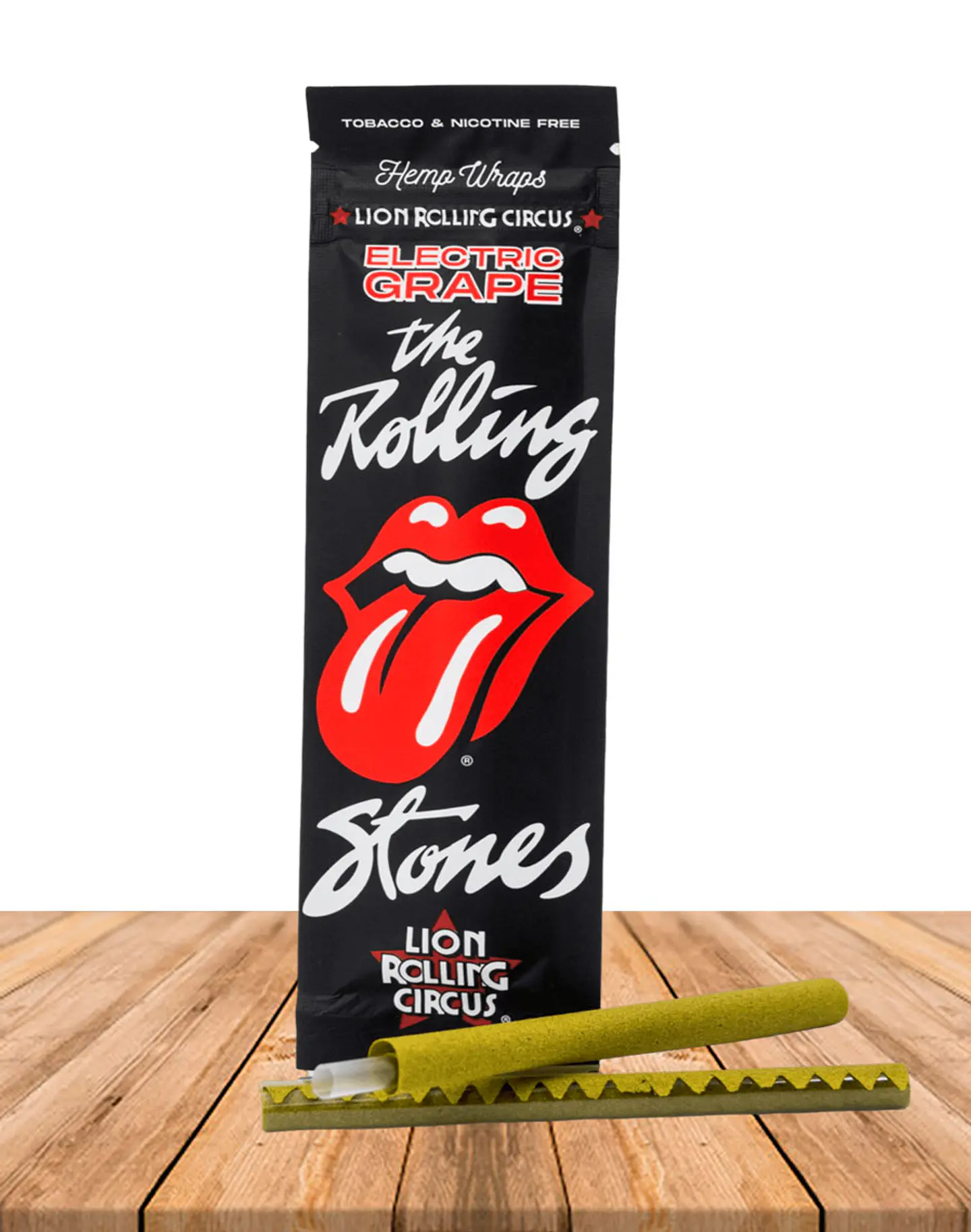 Hemp Wraps Rolling Stones Electric Grape 1
